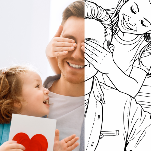 Album - 10 coloriages personnalisés